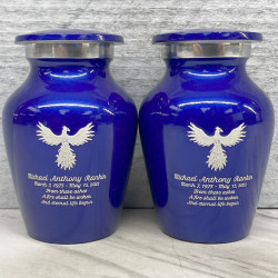Customer Gallery - Phoenix Keepsake Urn - Midnight Blue