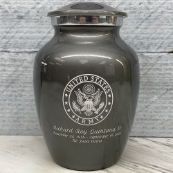 Customer Gallery - Army Sharing Urn - Gunmetal Gray