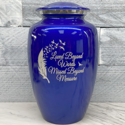 Customer Gallery - Loved Beyond Words Cremation Urn - Midnight Blue