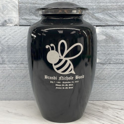 Customer Gallery - Bee Cremation Urn - Jet Black