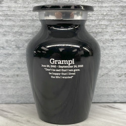 Customer Gallery - Jet Black Keepsake Urn