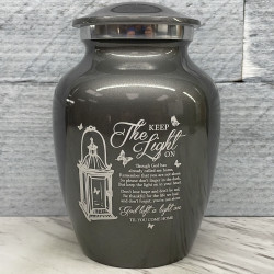 Customer Gallery - Keep the Light On Sharing Urn - Gunmetal Gray