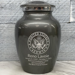 Customer Gallery - Army Sharing Urn - Gunmetal Gray