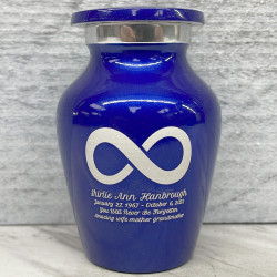 Customer Gallery - Infinity Keepsake Urn - Midnight Blue