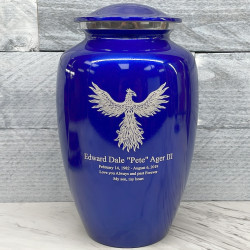 Customer Gallery - Phoenix Cremation Urn - Midnight Blue
