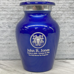 Customer Gallery - Coast Guard Keepsake Urn - Midnight Blue