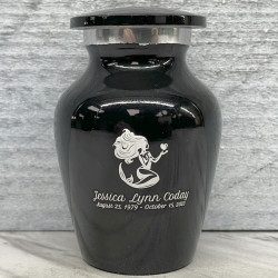 Customer Gallery - Mermaid Keepsake Urn - Jet Black