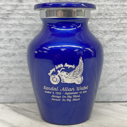 Customer Gallery - Riding with Angels Keepsake Urn - Midnight Blue
