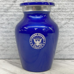Customer Gallery - Navy Keepsake Urn - Midnight Blue