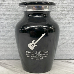 Customer Gallery - Electric Guitar Keepsake Urn - Jet Black
