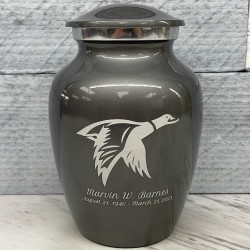 Customer Gallery - Duck Sharing Urn - Gunmetal Gray