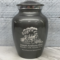 Customer Gallery - Train Sharing Urn - Gunmetal Gray