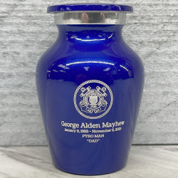 Customer Gallery - Coast Guard Keepsake Urn - Midnight Blue