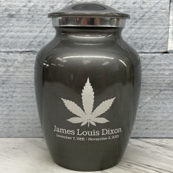 Customer Gallery - Marijuana Sharing Urn - Gunmetal Gray