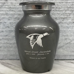 Customer Gallery - Duck Keepsake Urn - Gunmetal Gray