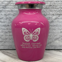 Customer Gallery - Butterfly Keepsake Urn - Rose Pink
