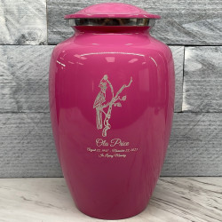 Customer Gallery - Cardinal Cremation Urn - Rose Pink