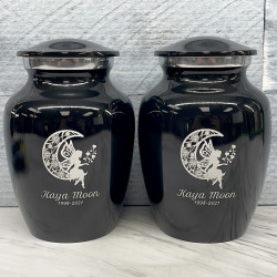 Customer Gallery - Fairy In the Moon Sharing Urn - Jet Black