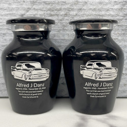 Customer Gallery - Classic Car Keepsake Urn - Jet Black