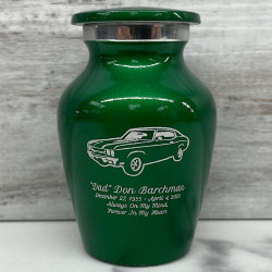 Customer Gallery - Muscle Car III Keepsake Urn - Shamrock Green