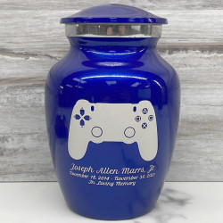 Customer Gallery - Gaming Controller Sharing Urn - Midnight Blue