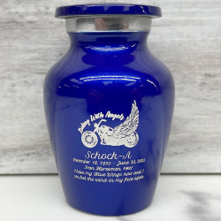Customer Gallery - Riding with Angels Keepsake Urn - Midnight Blue