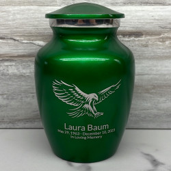 Customer Gallery - Eagle Sharing Urn - Shamrock Green