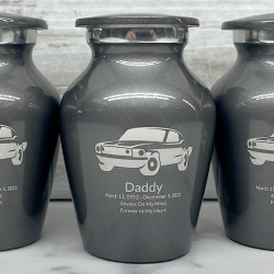 Customer Gallery - Muscle Car Keepsake Urn - Gunmetal Gray
