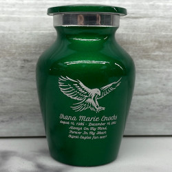 Customer Gallery - Eagle Keepsake Urn - Shamrock Green