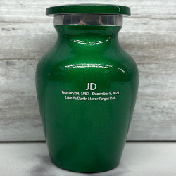 Customer Gallery - Shamrock Green Keepsake Urn