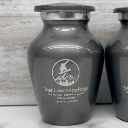 Customer Gallery - Snowboard Keepsake Urn - Gunmetal Gray