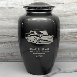 Customer Gallery - Classic Car Cremation Urn - Gunmetal Gray