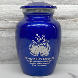Customer Gallery - Beer Sharing Urn - Midnight Blue