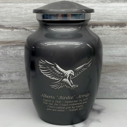 Customer Gallery - Eagle Sharing Urn - Gunmetal Gray