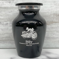 Customer Gallery - Motorcycle II Keepsake Urn - Jet Black