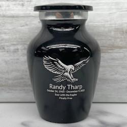 Customer Gallery - Eagle Keepsake Urn - Jet Black