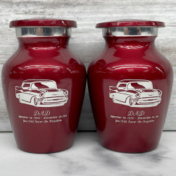 Customer Gallery - Classic Car Keepsake Urn - Ruby Red
