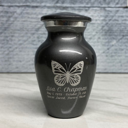 Customer Gallery - Butterfly Keepsake Urn - Gunmetal Gray