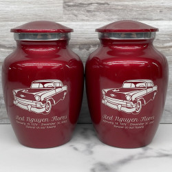 Customer Gallery - Classic Car II Sharing Urn - Ruby Red