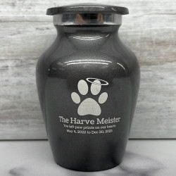 Customer Gallery - Keepsake Angel Paw Pet Cremation Urn - Gunmetal Gray