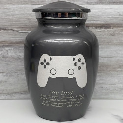 Customer Gallery - Gaming Controller Sharing Urn - Gunmetal Gray