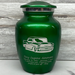 Customer Gallery - Classic Car Sharing Urn - Shamrock Green