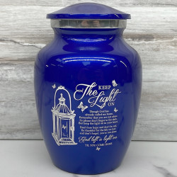 Customer Gallery - Keep the Light On Sharing Urn - Midnight Blue