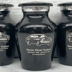 Customer Gallery - Muscle Car IV Keepsake Urn - Jet Black
