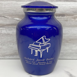 Customer Gallery - Piano Sharing Urn - Midnight Blue