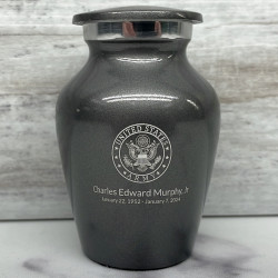 Customer Gallery - Army Keepsake Urn - Gunmetal Gray