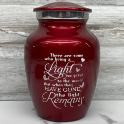 Customer Gallery - Light Remains Sharing Urn - Ruby Red