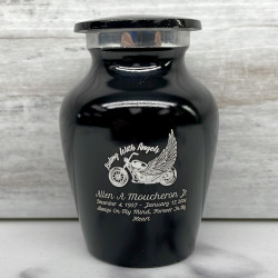 Customer Gallery - Riding with Angels Keepsake Urn - Jet Black