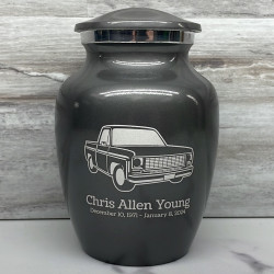 Customer Gallery - Truck II Sharing Urn - Gunmetal Gray