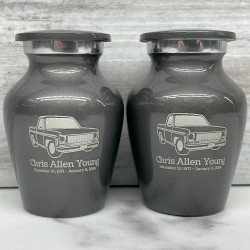 Customer Gallery - Truck II Keepsake Urn - Gunmetal Gray